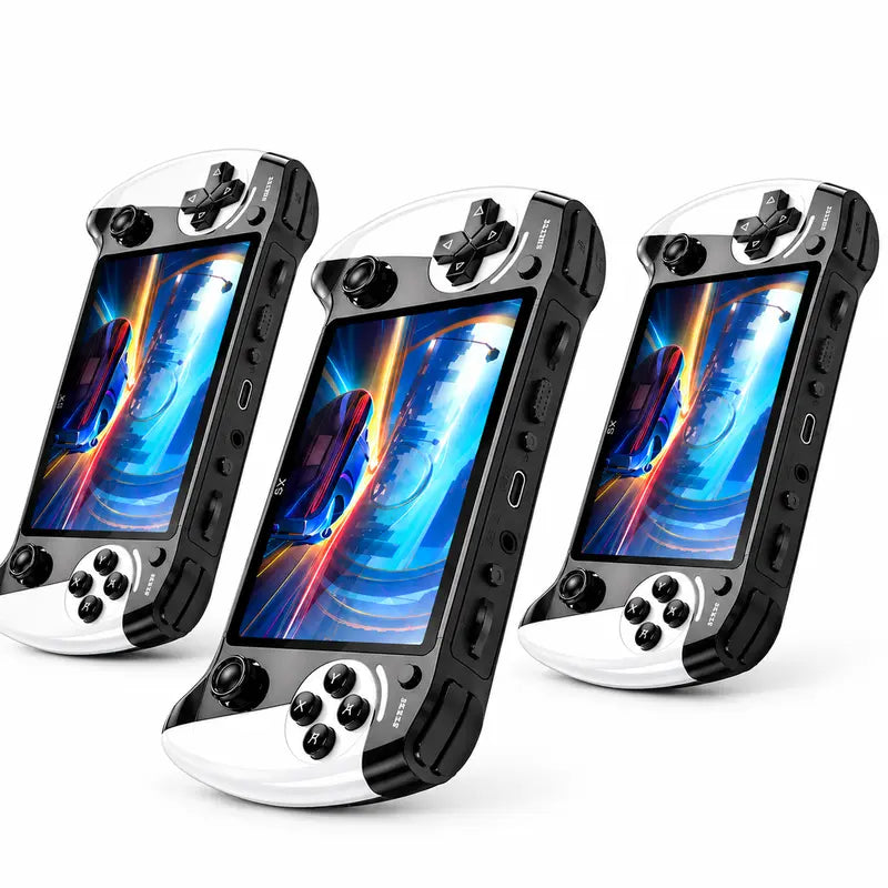 X9 Rechargeable Handheld Game Console with 10 Built-In Emulator Games - Portable Wireless Gaming for Home and Travel