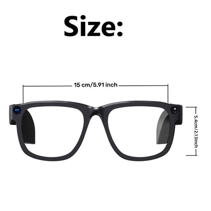 UYD-AI Glasses,Smart Vision,Driving, Travel - Multiple Languages AI Translation with Chat GPT, HD Voice
