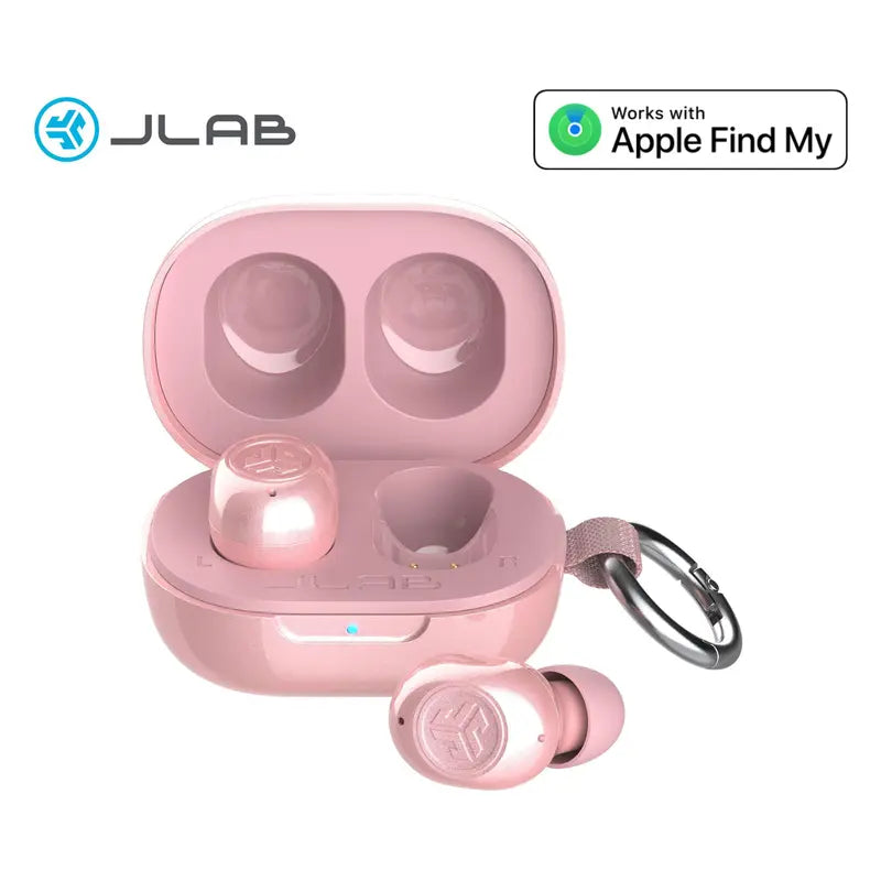 JLab JBuds Mini ANC True Wireless Earbuds with Active Noise Cancelling, Spatial Audio, Bluetooth 6, IP55 Water Resistance, and Find My Integration for iOS and Android