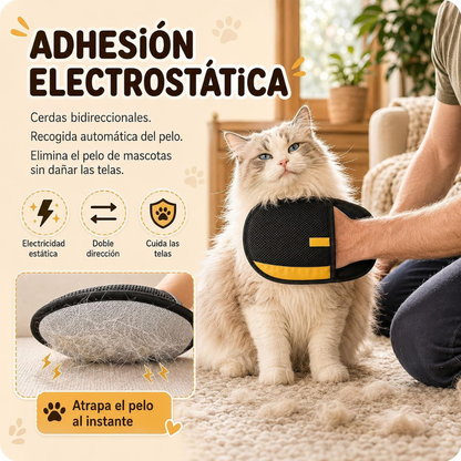 Guante para Eliminar Pelo de Mascotas.