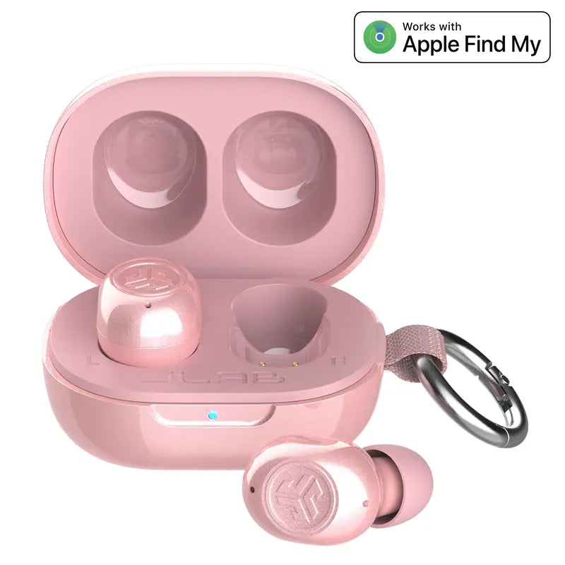JLab JBuds Mini ANC True Wireless Earbuds with Active Noise Cancelling, Spatial Audio, Bluetooth 6, IP55 Water Resistance, and Find My Integration for iOS and Android