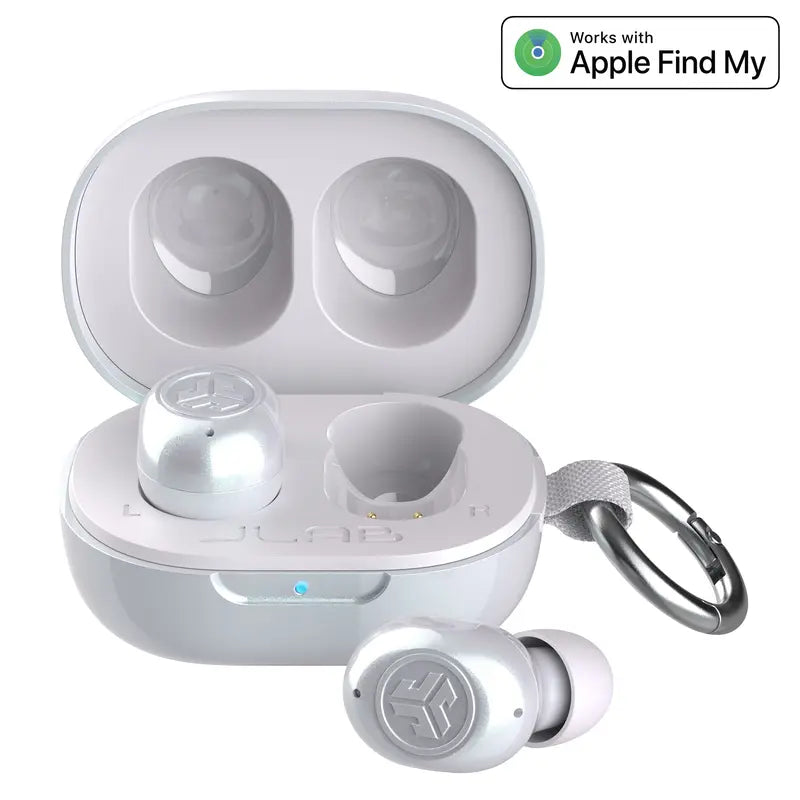 JLab JBuds Mini ANC True Wireless Earbuds with Active Noise Cancelling, Spatial Audio, Bluetooth 6, IP55 Water Resistance, and Find My Integration for iOS and Android