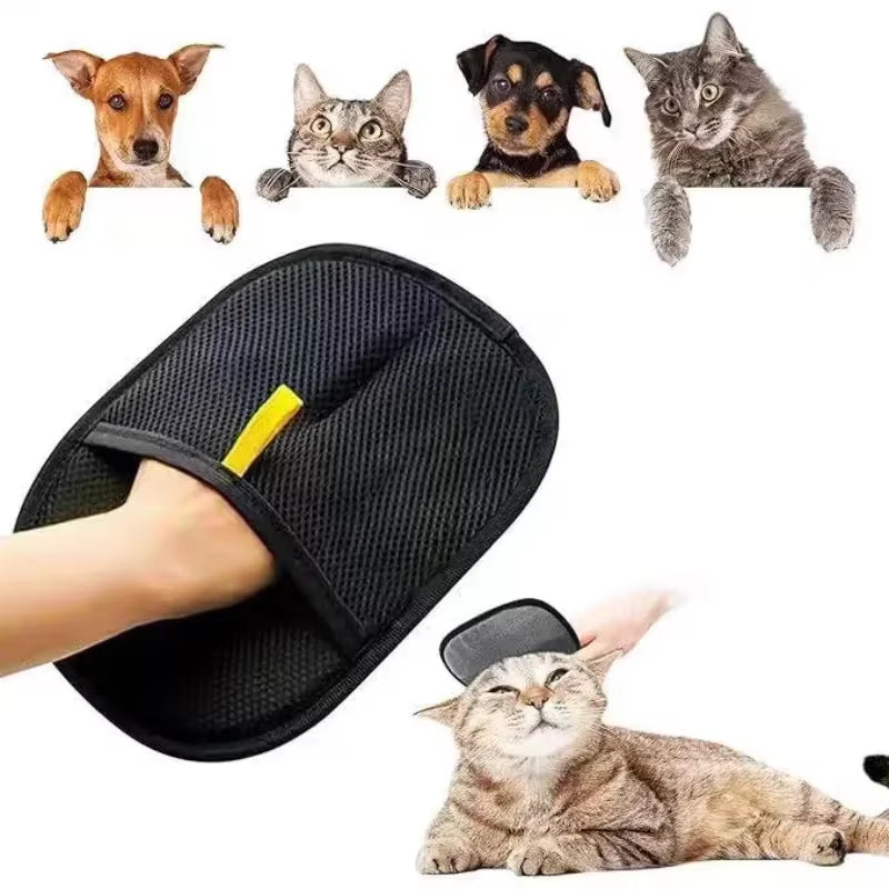 Pet Toilet Gloves, Anti-Static Pet Hair Removal Brush, Dog and Cat Hair Removal Brush from Sofa, Carpet, Clothing, Tool Supplies