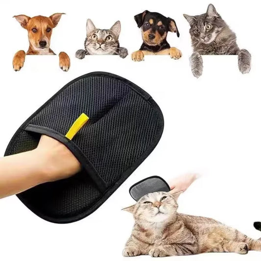 Pet Toilet Gloves, Anti-Static Pet Hair Removal Brush, Dog and Cat Hair Removal Brush from Sofa, Carpet, Clothing, Tool Supplies