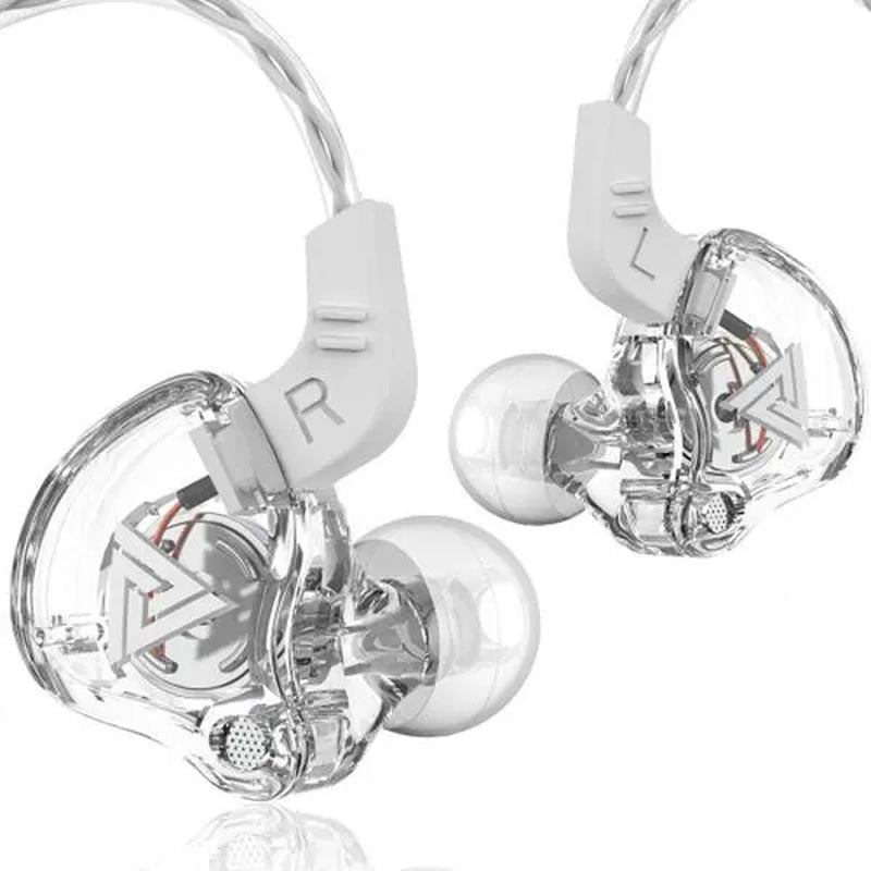AK6 Wired Gaming Earbuds - Hi-Fi In-Ear Headset with Active Noise Reduction, Microphone, Heavy Bass Stereo Audio, 3.5mm Jack for Gaming, Music, PC, and Mobile Devices