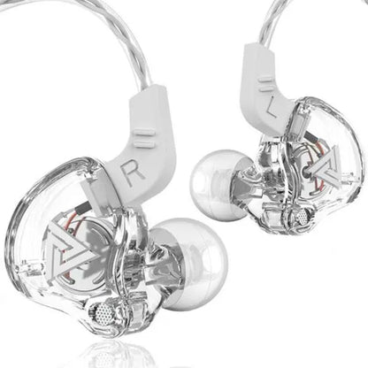 AK6 Wired Gaming Earbuds - Hi-Fi In-Ear Headset with Active Noise Reduction, Microphone, Heavy Bass Stereo Audio, 3.5mm Jack for Gaming, Music, PC, and Mobile Devices