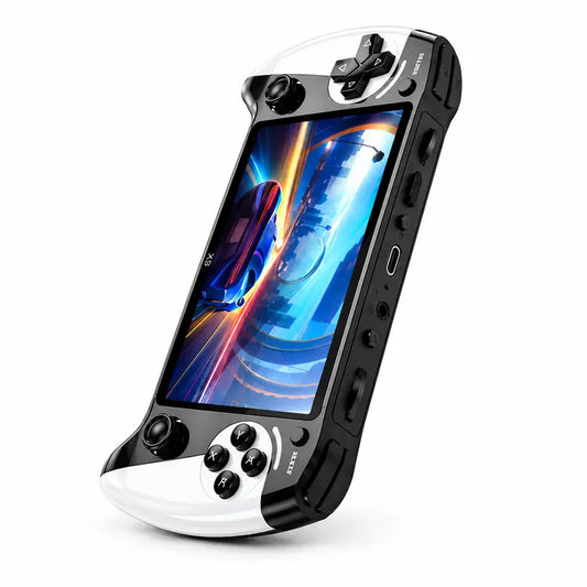 X9 Rechargeable Handheld Game Console with 10 Built-In Emulator Games - Portable Wireless Gaming for Home and Travel