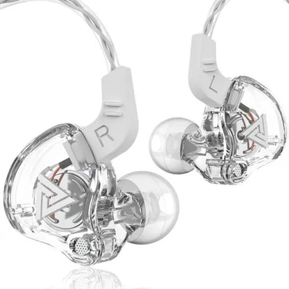 AK6 Wired Gaming Earbuds - Hi-Fi In-Ear Headset with Active Noise Reduction, Microphone, Heavy Bass Stereo Audio, 3.5mm Jack for Gaming, Music, PC, and Mobile Devices