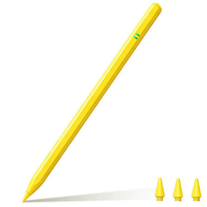 Dotflow Capacitive Stylus Pen for Tablets - Touch Pen with Fast Charging, Palm Rejection, Tilt Sensitivity, Button Control, Aluminum Body, Replacement Tips, 9-Hour Battery Life for Drawing, Art